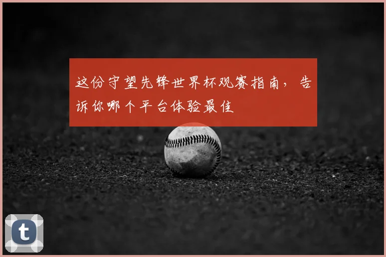 这份守望先锋世界杯观赛指南，告诉你哪个平台体验最佳