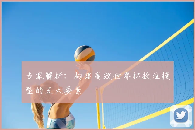 专家解析:构建高效世界杯投注模型的五大要素